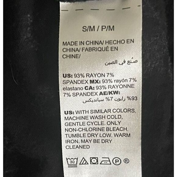 Floral Black and Blue Women's Robe - Picture 7 of 8